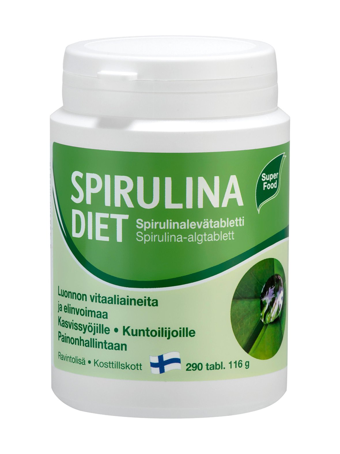 Spirulina Diet  116g  290 pills
